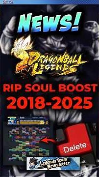 R.I.P. Soul Boosting In Dragon Ball Legends 2018-2025 💔