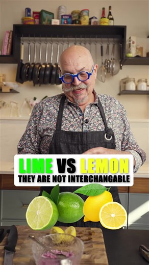 Many recipes on the internet are substituting limes for lemons or lemons for limes, I think we have lost the plot a little bit. This two fruits have citrus in them, but they both bring something very different to the table. #mississaugaeats #mississauga #cheflife #cheftalk #chefstyle #italianchef #italianfood #culinary #recipe #recipetutorial