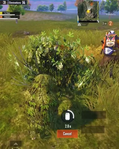Salvador Gaming on Instagram: "The advantages of hiding in a ghillie suit"