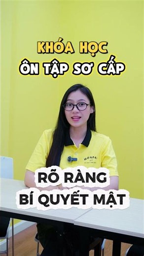 Khóa học ôn tập sơ cấp tiếng Hàn tại Monday