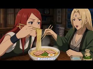 A Surprise Visit: Tsunade x Kushina Uzumaki