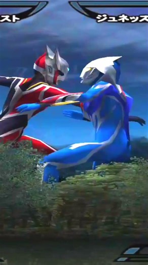 Ultraman Nexus Blue tidak berdaya melawan musuhnya💥Game Ultraman Nexus