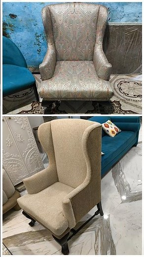 🌟“Wing Chair Transformation | Before & After”🔥