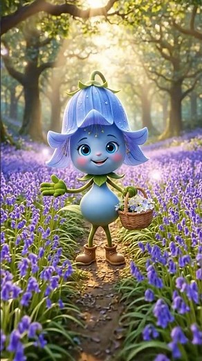 A forest that turns completely blue every spring! 💙🌸 #Bluebell#FlowerFacts#knowyourflowers