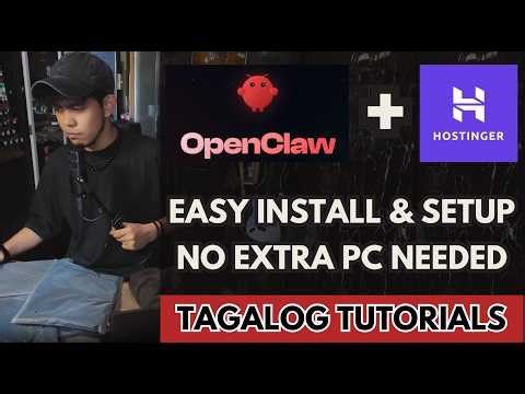 How to Install and Set Up OpenClaw Using VPS Beginner Friendly No Coding | Tagalog Tutorials