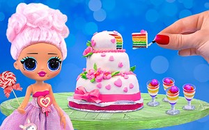 做迷你的食物！DIY迷你的甜点！