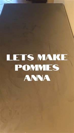 Pommes Anna tutorial - basic potato recipe#cooking #homecook #food #potato #potatorecipe #foodshorts