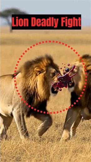 Giant Lions Clash in a Brutal Power Fight | Alpha Battle in the Wild
