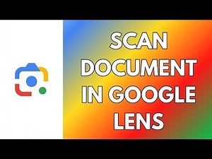 How To Scan Document In Google Lens