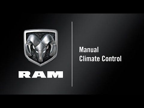 Manual Climate Control | How To | 2021 Ram ProMaster City