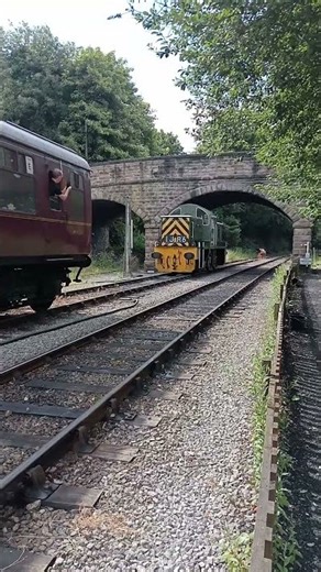 PRESERVED CLLASS 14.D9504 AT WIRKSWORTH.27 7 24.NEIL HAYTON RAILWAY MEMORIES.#railway #train
