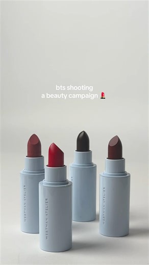 behind the scenes shooting the Hydrobalm launch for Westman Atelier 🎀💧 #beauty #photography #bts