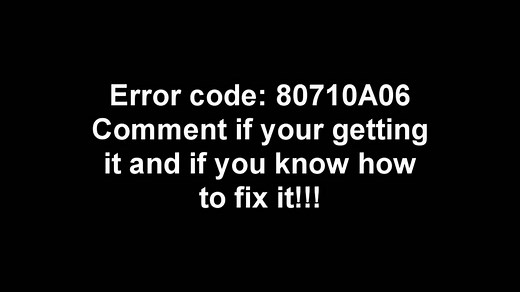 How Do You Fix Error Code 80710A06 on PS3? - What Box Game