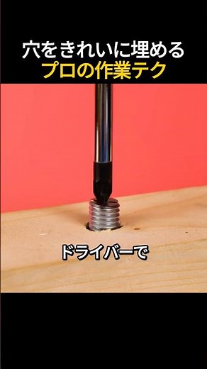 穴をきれいに埋めるプロの作業テク👨‍🔧🪵⚒️