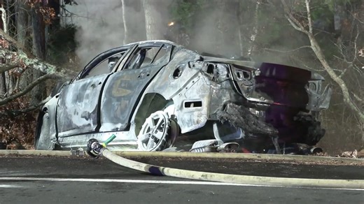 Driver suffers traumatic injuries in fiery Cape Cod crash, officials say