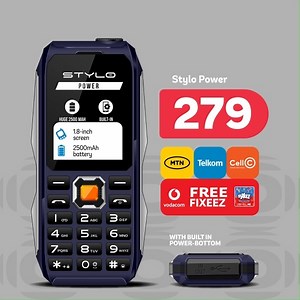 Keep stylin’ without breaking the bank. Grab these hot Stylo deals, only at PEP Cell. *Stylo Power with built in power-button 279 *Stylo Orion 8-inch tablet 999 *Stylo Mercury FREE TWS earbuds 1499 Valid from 24 March - 27 April 2023. | PEP