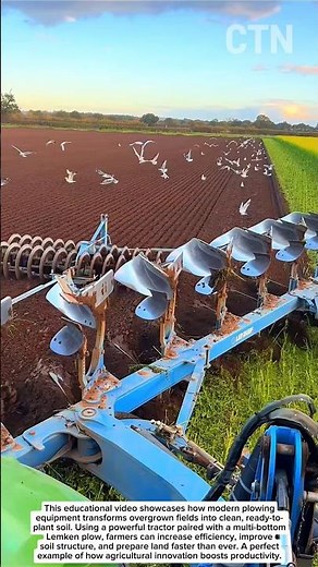 Modern Tractor Plowing Technology – Turning Fields into High-Productivity Farmland