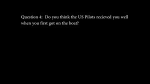 Royal Navy Pilot Interview