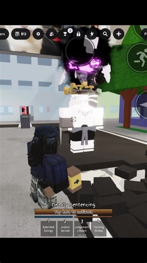 ‘’Trust bro i don’t use lock on’’ #jjs #jujutsushenanigans #battleground #roblox #mahoraga