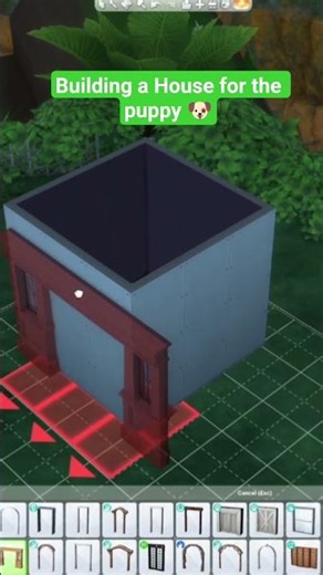Building a Oversized Dog House for the Puppy #pixiehollow #disneyfairies #sims4