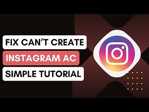 Can't Create Account on Instagram? | How to Fix Instagram Sign Up Error