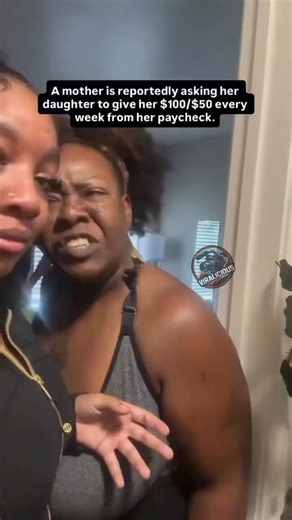 Mom asks her working 18-year-old daughter to pay $50–$100 per month while she’s still living at home.Daughter refuses:“I shouldn’t have to pay anything because I still live with my mom.”Is the mom right for asking her to contribute… or is the daughter entitled? 😉😉🤔