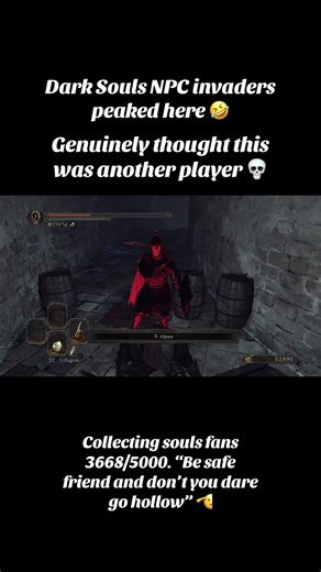 Dark Souls 2 had the BEST NPC invaders #darksoulsedit #darksouls2 #fromsoftware