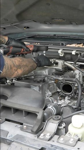 Blocked EGR‼️ #diesel #4x4 #mechanic #carcare #mitsubishipajero