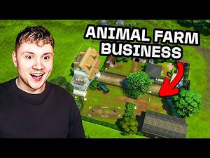 Building a Farm Park (Petting Zoo) in The Sims 4