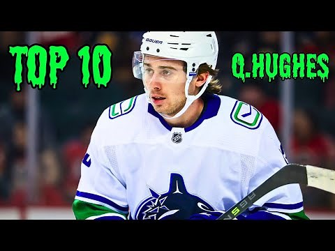 Top 10 Most INCREDIBLE Quinn Hughes Highlights