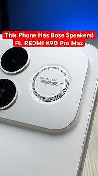 This Phone Has BOSE Speakers! #shorts