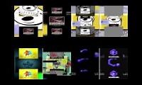 Mix of 4 videos from youtube : YTPMV Scan vs V2 QuadParison