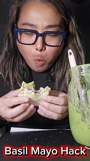 Food Hack: This basil avocado mayo is one of my all-time favorite homemade mayos so far! Ingredient: fresh basil leaves, 2 egg yolks, 2 cloves garlic, fresh lemon juice, salt, black pepper, mustard, 1 and 1/2 cup olive oil. Me added: half avocado 🥑 Recipe link: https://www.allrecipes.com/recipe/233231/homemade-garlic-basil-mayonnaise/ #deaf #ASL #foodie #foodhacks #basil #FreshBasil #basilmayo | Star Flower