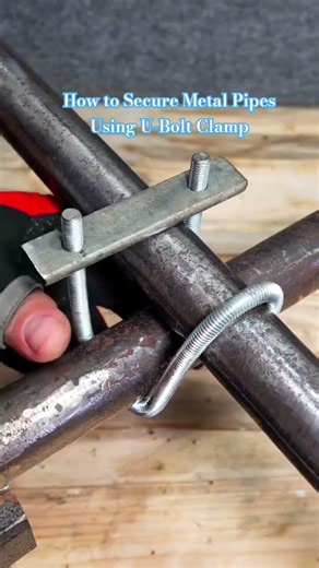 How to Secure Metal Pipes Using U-Bolt Clamp
