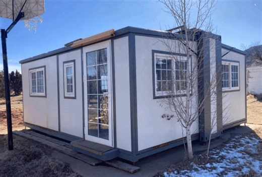 Walmart is selling a 'prefab' tiny home for $11,988, with two size options