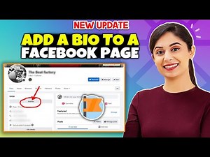 How To Add a Bio To A Facebook Page - Easy Way