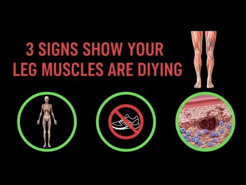 3 Signs Show your Leg Muscles are Dying | Symptoms Health