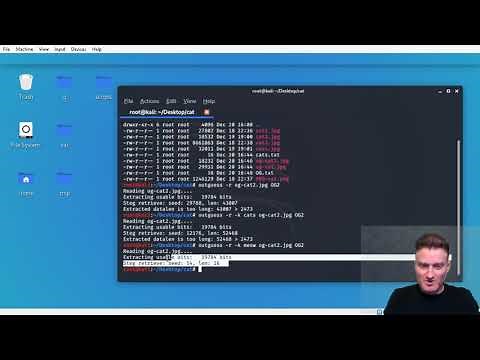 Steganography using/detecting Outguess to hide messages in pictures