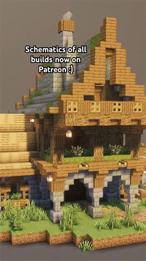 Schematics of all my builds are now online :) [link in bio] #minecraft