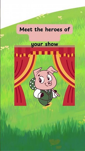 🎭✨ Bring “The Three Little Pigs” to Life with DIY Stick Puppets! 🐷🐷🐷🐺