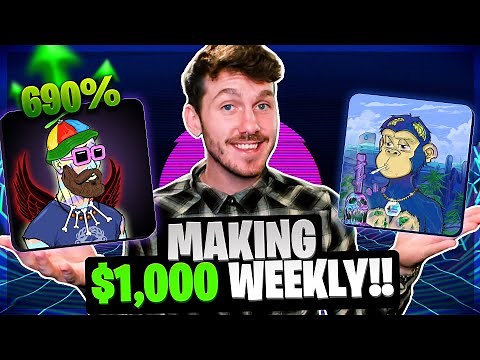 HOW TO EARN $1,000 A WEEK FROM PASSIVE INCOME NFTs! (Staking NFTs)