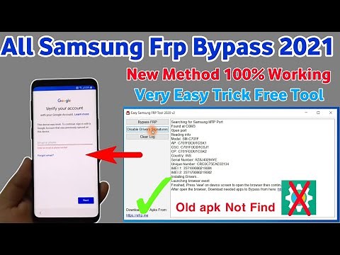 All Samsung Frp bypass Free Tool 2021 | Without Play Services Hidden Settings Apk