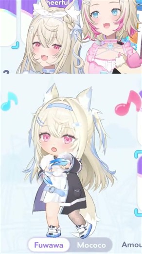 Fuwamoco Cute Emote