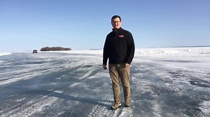 Here is your Leech Lake ice report for 3.5.2021 Happy Fishing! | Trapper's Landing Lodge on Leech Lake