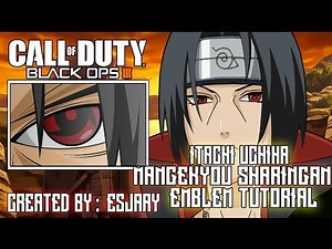 MANGEKYOU SHARINGAN Emblem - Black Ops 3 Tutorial