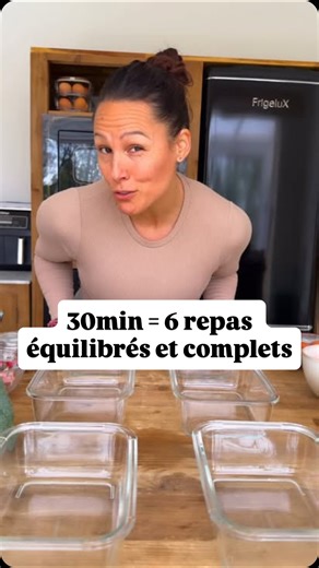 Julie Chenu, Diététicienne-Nutritionniste on Instagram: "🍽️PLATS CUISINÉS MAISON POUR LA SEMAINE 👉 Retrouve mes idées de menu et recettes dans mes Ebook MENU ET RECETTES équilibrées 💕 👩‍🍳 Ces recettes sont prévues pour 2 portions par plat (pour les pointilleux, j’ai doublé la préparation des plats hors cam 📹pour des raisons techniques lors du filming et que vous voyez bien ce qu’il y a dans chaque recette 👌👀) 👉 Tout se prépa