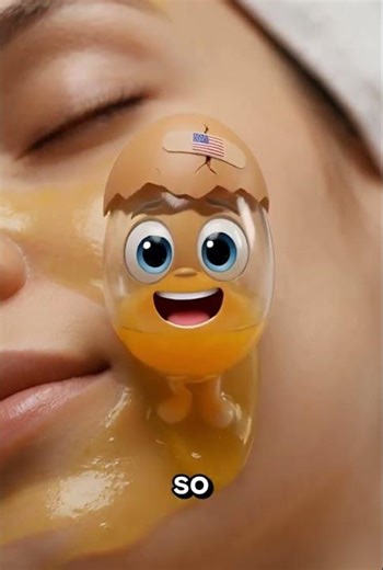How to Use Eggs as a Face Mask For Every Skin Type #youtubeshorts #ytshorts #skincare