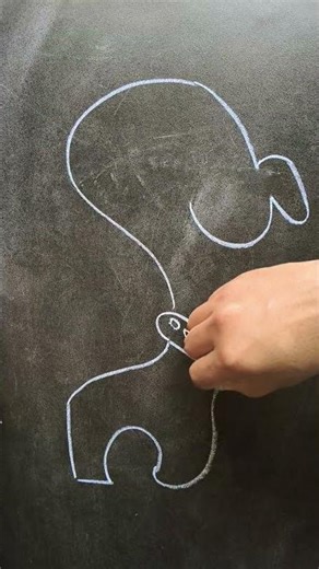 how to draw angry dog with help number 5#art #drawing #$hort 👍👍..