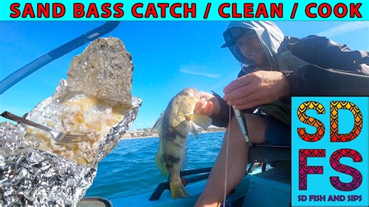 Dana Point Solo Skiff – Sand Bass Catch, Clean & Cook