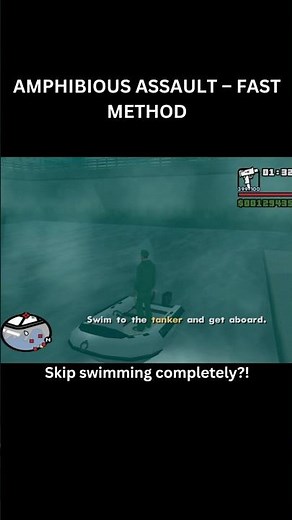 Skip Swimming – Amphibious Assault Boat Method | GTA SA